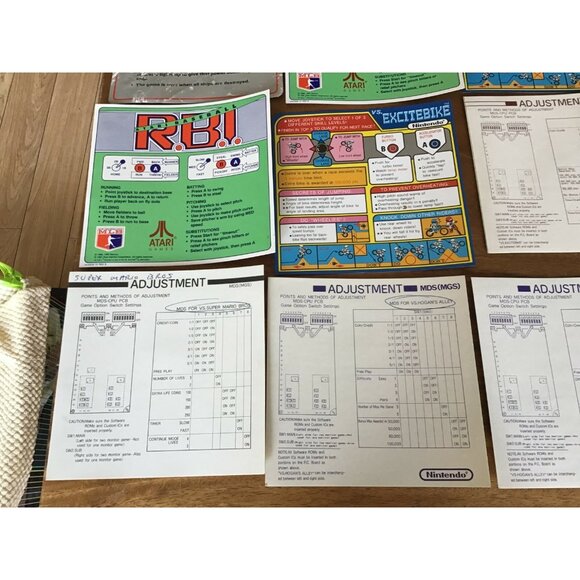 Vintage ORIGINAL NINTENDO Gun & Unisystem Kit Manual W/Inserts - Picture 5 of 12